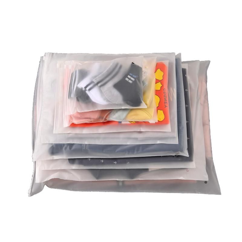 Custom Printed Thick Plastic Poly Zip Lock Slider Bags