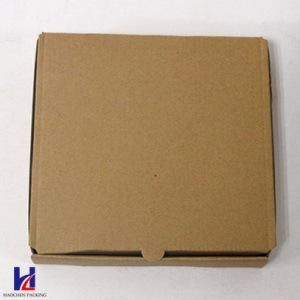 Customized Pizza Brown Carton Paper Packaging Box