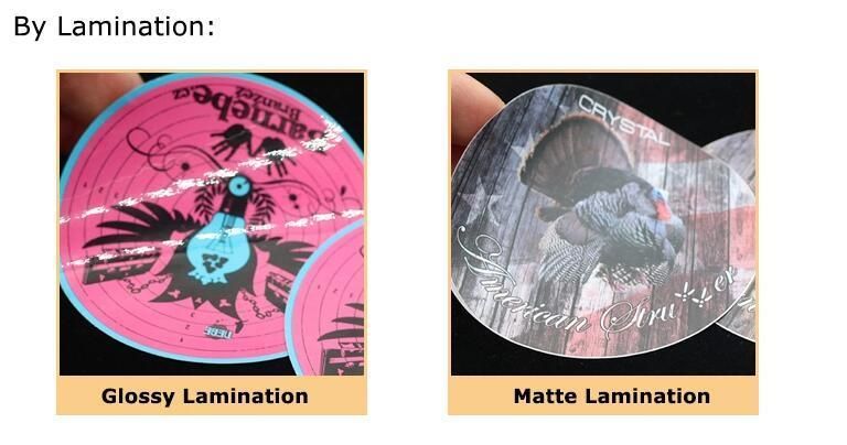 High Quality Custom Printed Round Product Sticker Label, Waterproof Plastic Round Sticker, Adhesive Paper Round Label Sticker