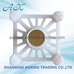280mmx280mm Thick White with Foot Baffle Plastic Bracket Support