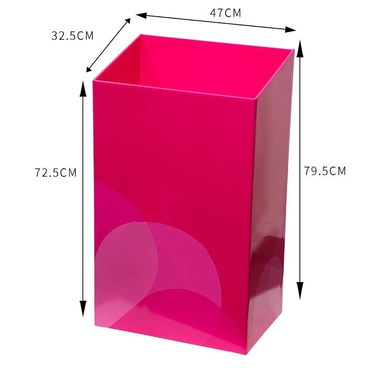 Custom Design Hot Sale Rose Paper Box Cardboard Box Lined with Aluminium Foil Paper Pillow Jewelry Gift Box