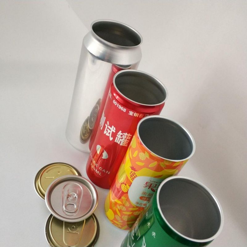 250ml 330ml 500ml Aluminum Tin Cans for Beer & Beverage