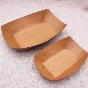 Factory Custom Disposable Kraft Paper Box