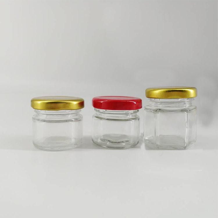 Kitchen Spices Jar 30 Ml 25 Ml Round Small Wedding Jar Honey Jam Glass Jar for Jam 28 G