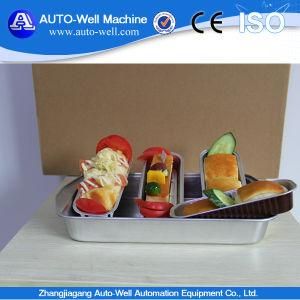 Smooth Wall Airline Aluminum Foil Food Container with Good Quality