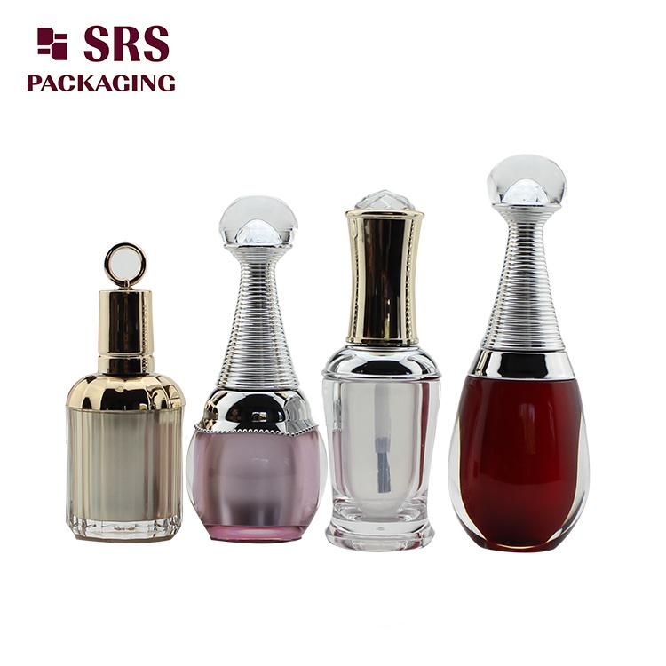 Wholesale Nail Polish Container 7ml Glass Bottle with Brush