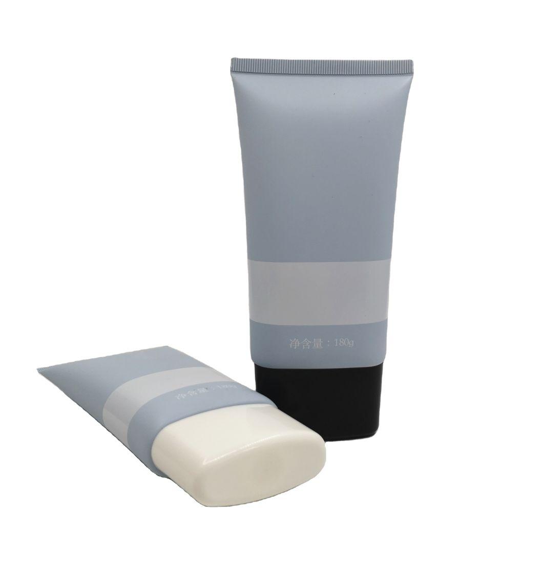 Body Lotion Tube Face Flat Tube Empty Cosmetic Oval Tube