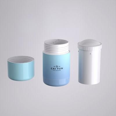 Hot Sale Gradient Color Multicolor OEM/ODM Multiple Repurchase Plastic Deodorant Container