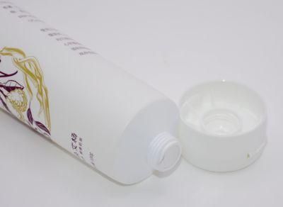 Recyclable Gentle Milk Cleanser PE Matt Surface Cosmetic Packaging Tube