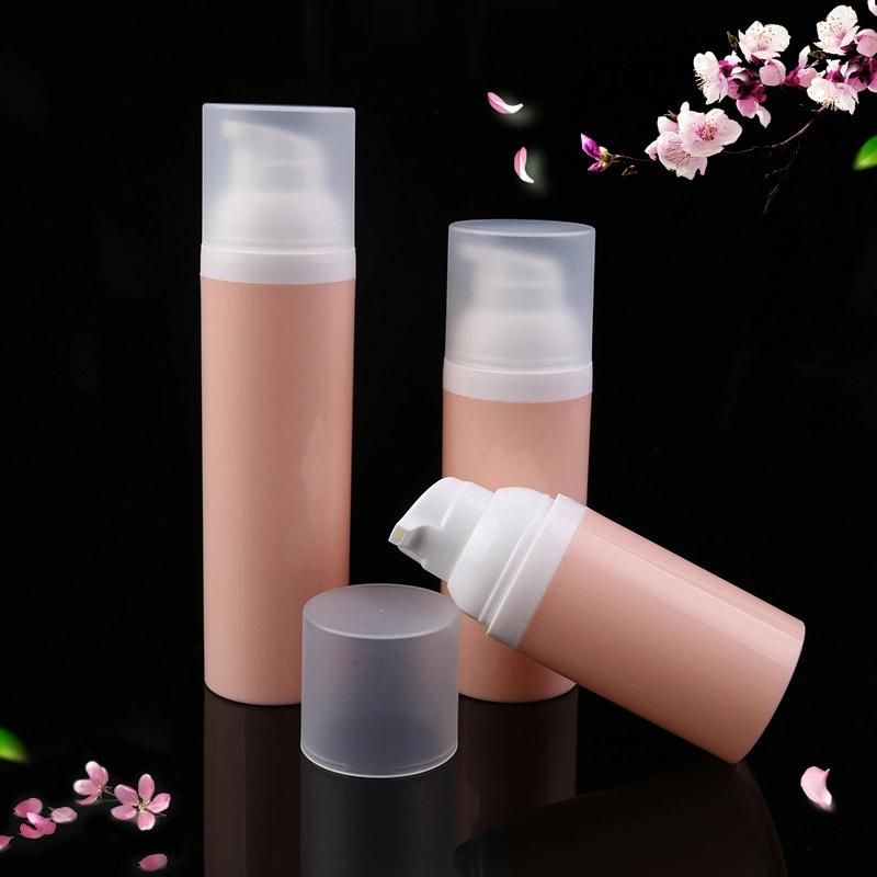 30ml 50ml 75ml PP Airless Cosmetic Packaging Vacuum Pump Bottle for Lotion Cream