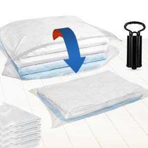Plastic Nylon Vacuum Cleaner Dust Bag Vacuum Space Saver Compressed Storage Bag