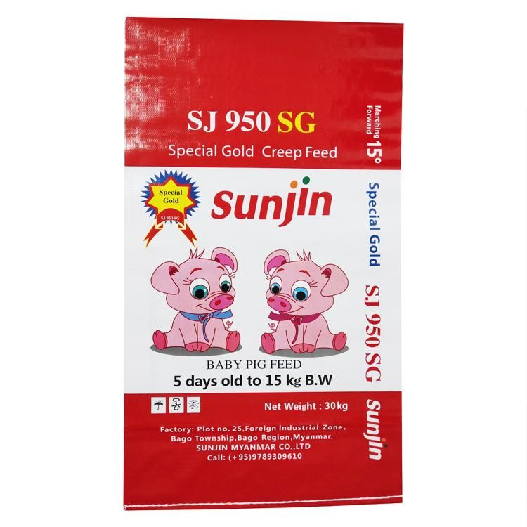 Multi Color Printed Resealable Stand up BOPP Laminated PP Plastic Bag for Pet Food, Animal Food