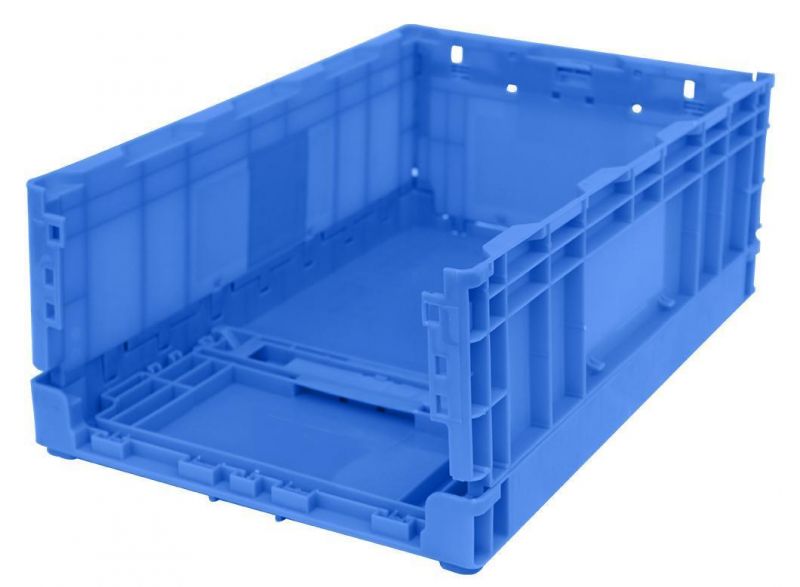 S903 S Folding Containers Adjustable Plastic Storage Box, Foldable Storage Box, Hard Plastic Collapsible Storage Box