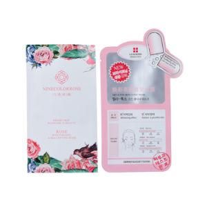 Factory Sealing Design Printed Skin Care Sachet Cosmetic Face Mask Pouch Plastic Bag with Logo Printed