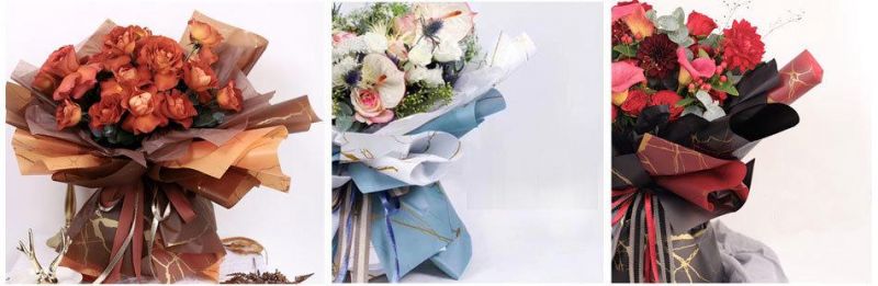 Factory Directly Supply Non Woven Fabric Flower Bouquets Packaging Flower Wrapping Paper