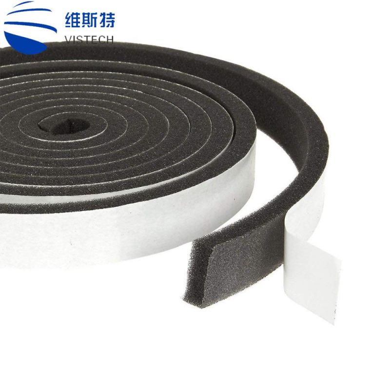 Weather Stripping Door Seal Strip for Doors and Windows, Foam Insulation Tape Self Adhesive,Sound Proof,Weatherstrip,Pipe Cooling, Air Conditioning Seal Strip