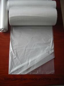 Disposable HDPE/LDPE Plastic Garbage/Trash/Rubbish Refuse Bag on Roll
