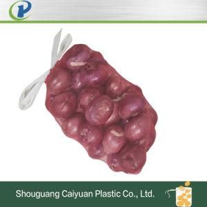 Durable PP Plastic Tubular Leno Mesh Packaging Bag for Onion Potato Vegetable Seafood