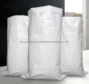China 2021 White Plastic PP Woven Bag for Sand Soil Gravel