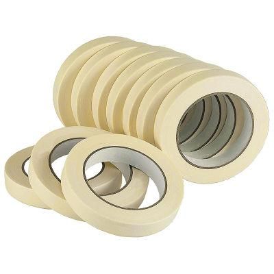 Automatic Decoration Masking Rubber 150 Degree Yellow Single Sided Adhesive Tape