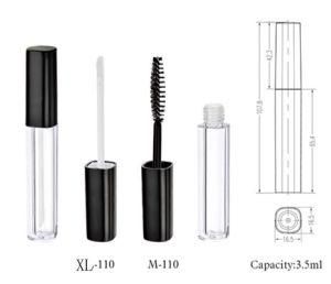 Luxury Makeup Packaging Magnetic Matte Mascara Plastic Tube for Makeup