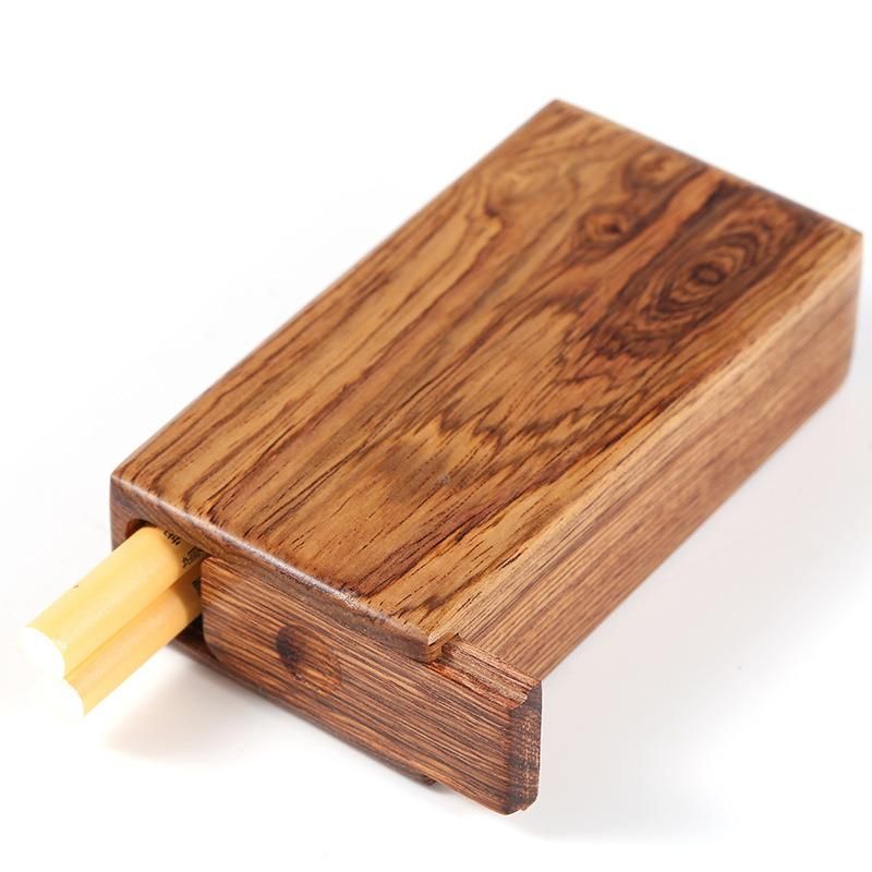 Customized Sandalwood Smoke Wooden Wood Square Storage Package Box