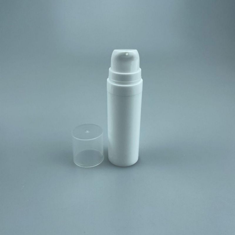 15ml 30ml 50ml White Airless Bottle PP Airless Pump Bottle