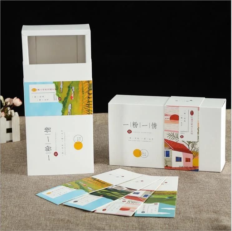 Custom Simple Drawer Box Food Gift paper Packaging Box with Printing
