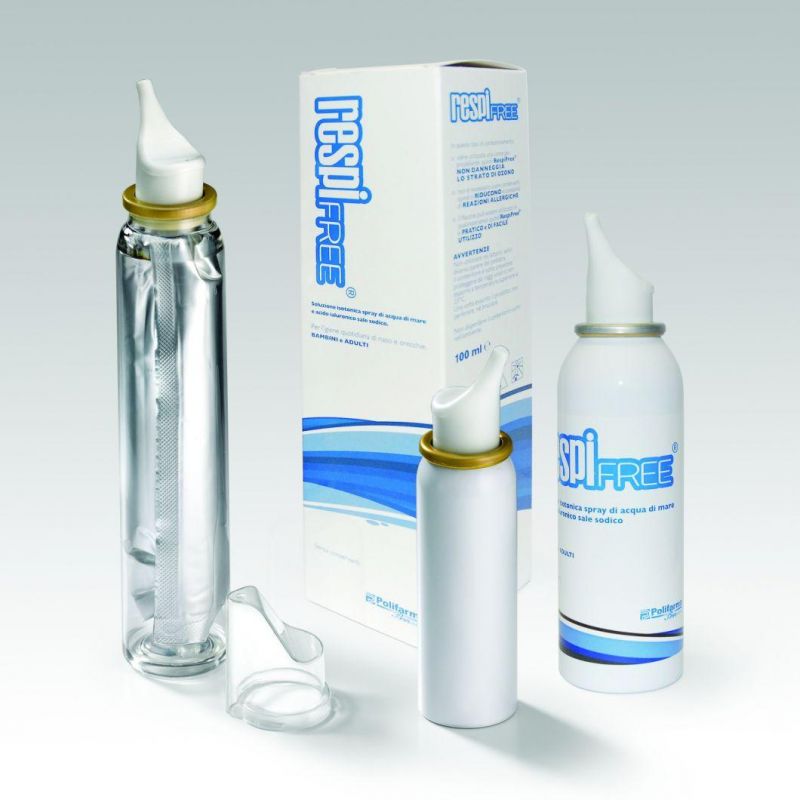 5ml 10ml 15ml 50ml 100ml 150ml Nasal Spray Bag on Valve, Actuator and Cap