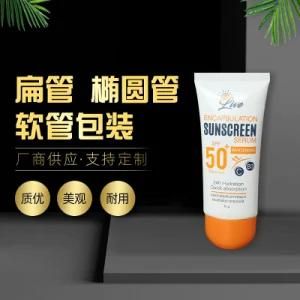 30g Sunscreen PE Plastic Cosmetic Tube