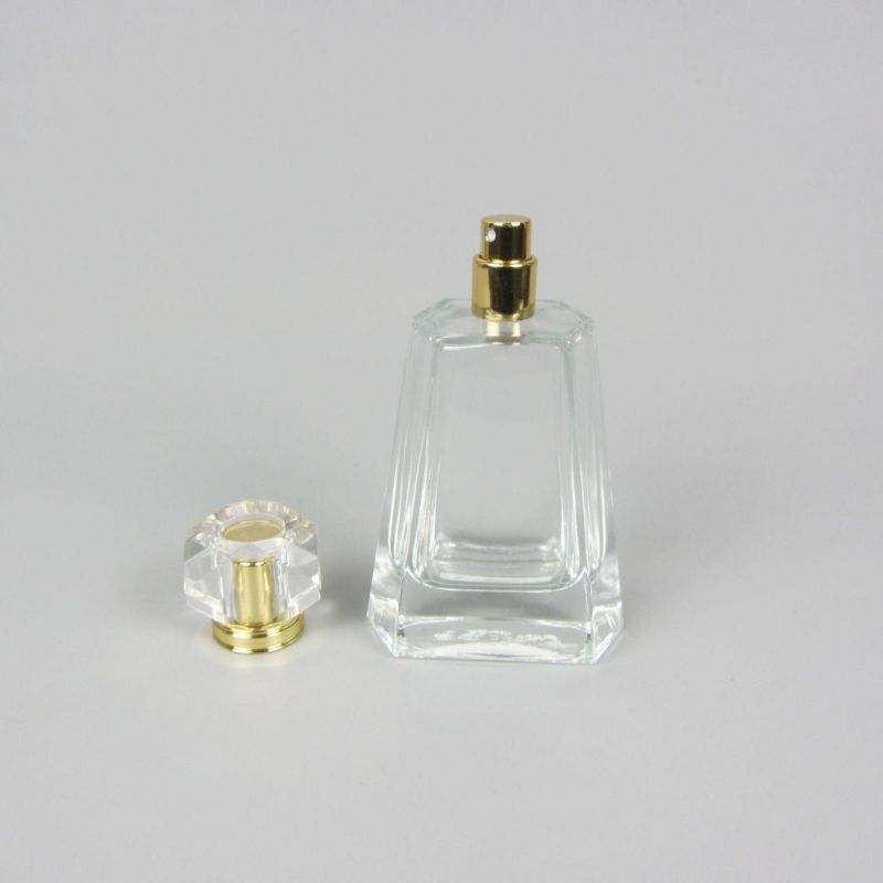 Cosmetic Packaging Empty Clear Perfume Atomizer Fine Mist Glass Spray Bottle