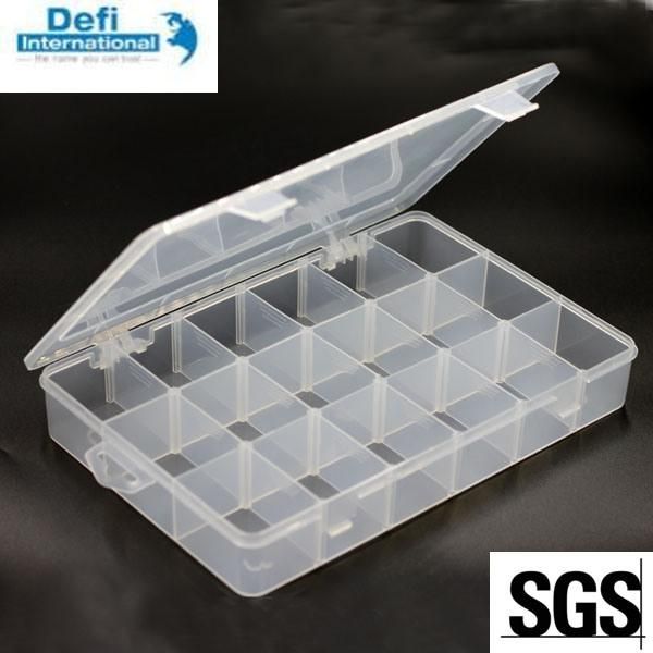 Adjustable Plastic 18 Compartment Organizer Box