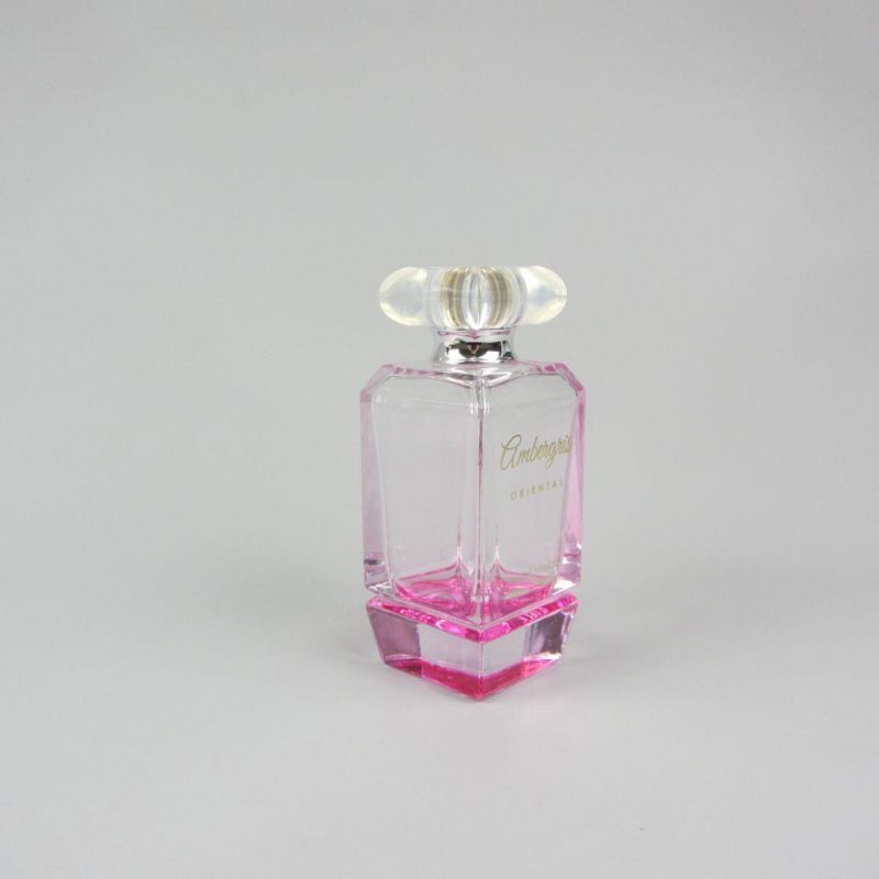 Luxury 100ml Women Oil Glass Bottle for Perfume Packaging
