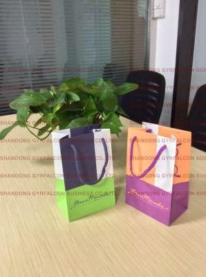 100% Biodegradable Cardboard Paper with Custom Logo Printed Paper Bag