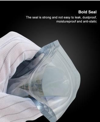 High Quality Glossy Flat Antistatic Shielding Bag Anti-Static Packaging Bag Shielding Bag to Prevent Damage