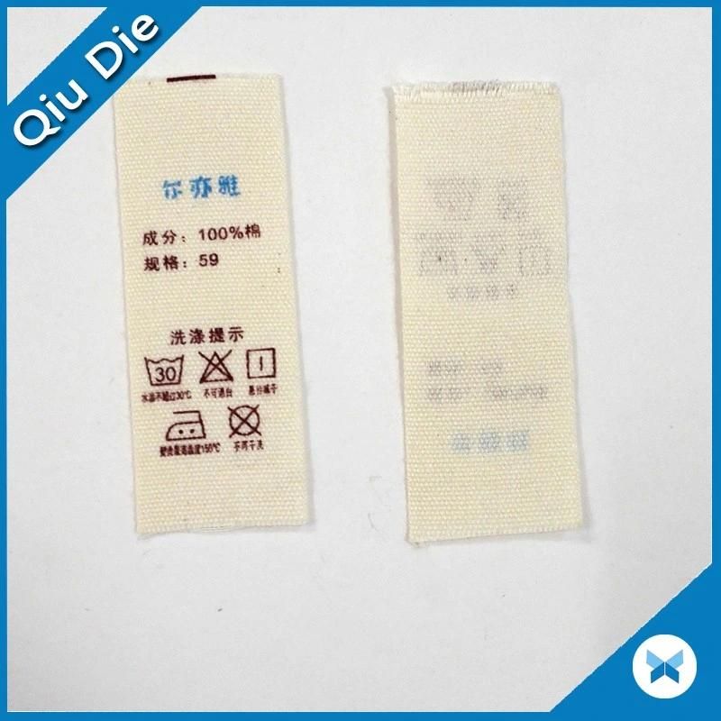 FSC Certified Paper Card Garment Accessories Label with Custom Printing