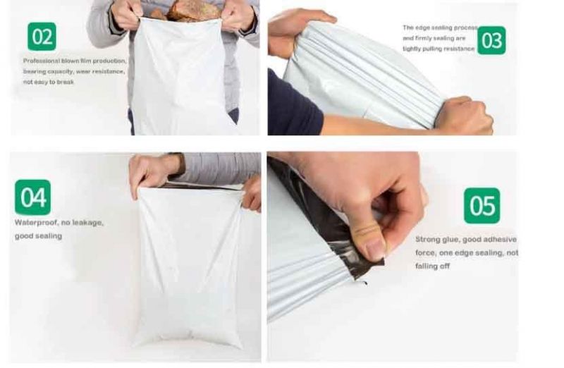 Biodegradable Compostable Light Poly Mailer Plastic Shipping Mailing Bags Envelope Bag