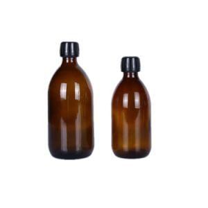 Wholesale Oral Liquid Syrup Bottle Pharmaceutical Amber Glass Bottle 100ml Amber Bottle