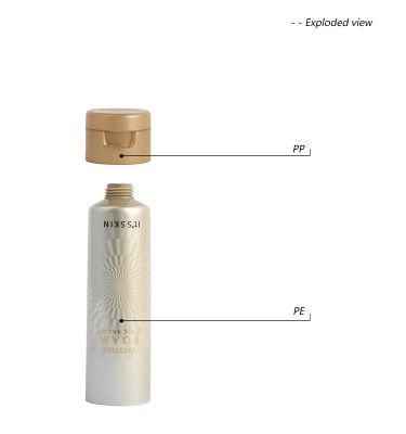 20ml 50ml High Quality Round Eco-Friendly Cosmetic Plastic Tube